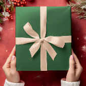 Klassieke kleuren - Donkergroen - Solid Roll Cadeaupapier