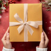 Klassieke kleuren - Gouden Sinaasappel - Solid Rol Cadeaupapier