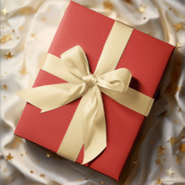 Klassieke kleuren - Helder rood - Solid Roll Cadeaupapier