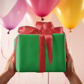 Klassieke kleuren - Heldergroen - Solid Roll Cadeaupapier