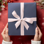 Klassieke kleuren - Klassiek donkerblauw - Solid R Cadeaupapier