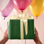 Klassieke kleuren - Klassiek groen - Solid Roll Cadeaupapier