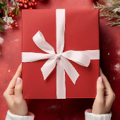 Klassieke kleuren - Klassiek rood - Solid Roll Cadeaupapier