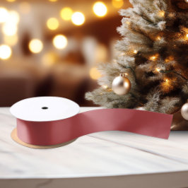 Klassieke kleuren - warm rood - massief satijnen l satijnen lint