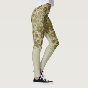 Klassieke kleurrijke Mandala in Indische stijl 4 Leggings
