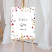 Klassieke Kleurrijke Wilde Bloemkaarten en Cadeaus Poster