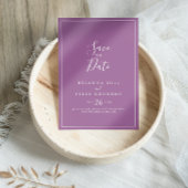 Klassieke kleurrijke wilde coördinaat bruiloft save the date