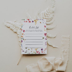 Klassieke kleurrijke Wilde Floral Kaarten van de L