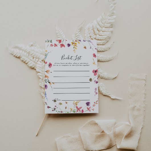 Klassieke kleurrijke Wilde Floral Kaarten van de L