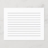 Klassieke kleurrijke wilde Vrijgezellenfeest Recep (Achterkant)