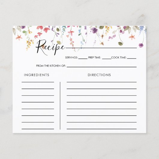 Klassieke kleurrijke wilde Vrijgezellenfeest Recep (Voorkant)