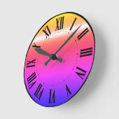 klassieke klok voor retro wall (Hoek)