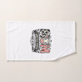 Klassieke Koe Moeder Boerderij Dier Moederdag Handdoek (Handdoek)