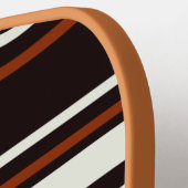 Klassieke koffie Brown Pickleball Paddle (Links Detail)