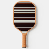 Klassieke koffie Brown Pickleball Paddle (Achterkant)