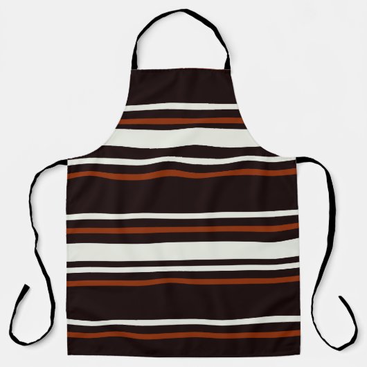 Klassieke koffie Brown Schort (Voorkant)