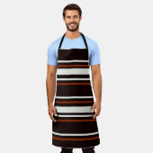 Klassieke koffie Brown Schort (Gedragen)