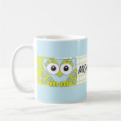 Klassieke koffie mok "Blue Owl Mams Sippy Cup" (Links)