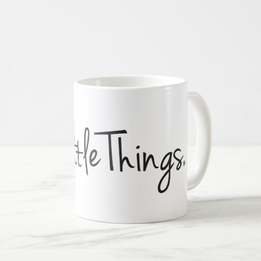 Klassieke Koffie-Mok Logo Koffiemok (Voorkant rechts)