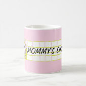 Klassieke koffie mok "Roze Owl mammams Sippy Cup" (Center)