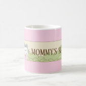 Klassieke koffie mok "Roze Owl mammams Sippy Cup" (Center)