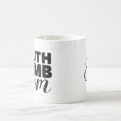 Klassieke koffie Mok Truth Bomb mama Grote Logo (Center)