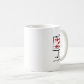 Klassieke koffie-Mok van de theerenkool Koffiemok (Voorkant rechts)