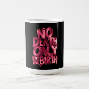 Klassieke koffiemok Nodeath Only Rebirth Roze Duo