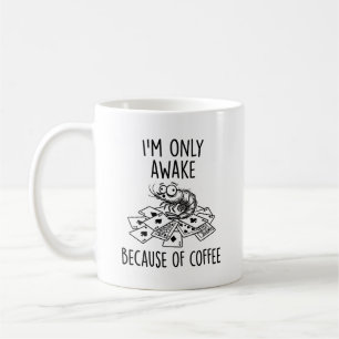 Klassieke koffiemok voor ontwaakte geest