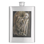 Klassieke kolf met menselijk skeletontwerp flacon (Voorkant)