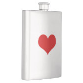 Klassieke kolf van rood hart flacon (Rechts)