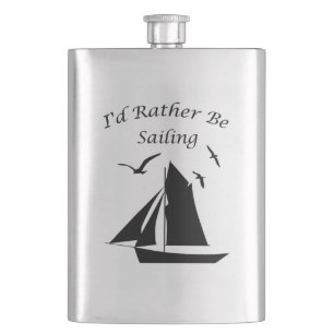 Klassieke kolf voor zeilboot flacon