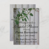 Klassieke kolom met wijnsteenVrijgezellenfeest Kaart (Voorkant / Achterkant)