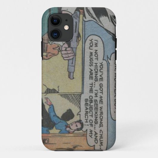  Klassieke komiek Case-Mate iPhone Case (Achterkant)
