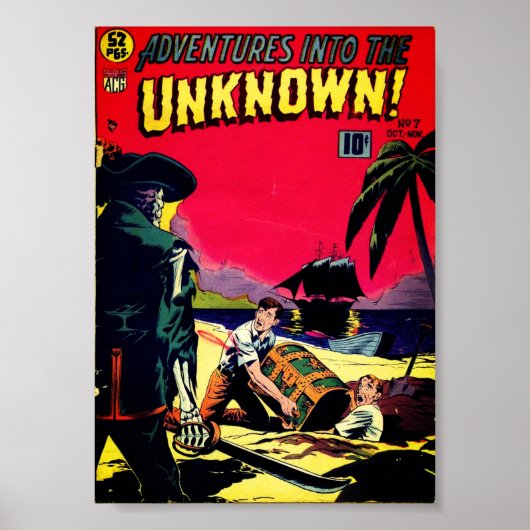 Klassieke komiek poster (Voorkant)