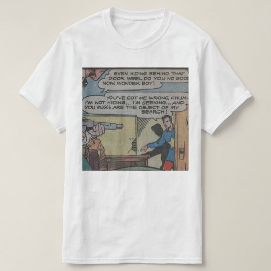 Klassieke komiek T-shirt (Design voorkant)