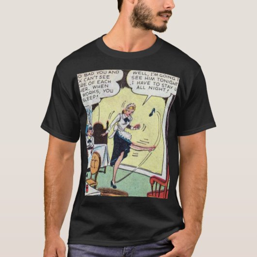 Klassieke komiek T-shirt (Voorkant)