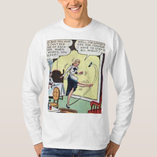  Klassieke komiek T-shirt (Voorkant)