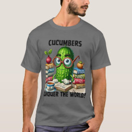 Klassieke komkommers veroveren de wereld t-shirt