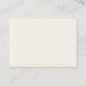 Klassieke konijn baby shower advies (Achterkant)