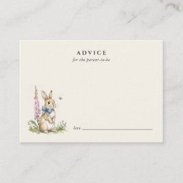 Klassieke konijn baby shower advies 