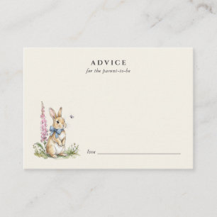 Klassieke konijn baby shower advies