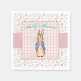 Klassieke konijn Baby Shower Servet