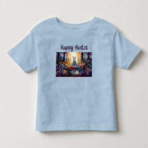 Klassieke konijn Paashaas met Paaseieren Kinder Shirts
