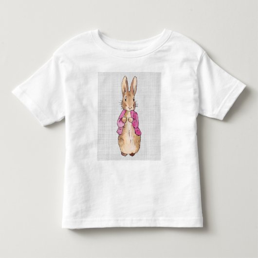 Klassieke konijn roze jas kinder shirts (Voorkant)