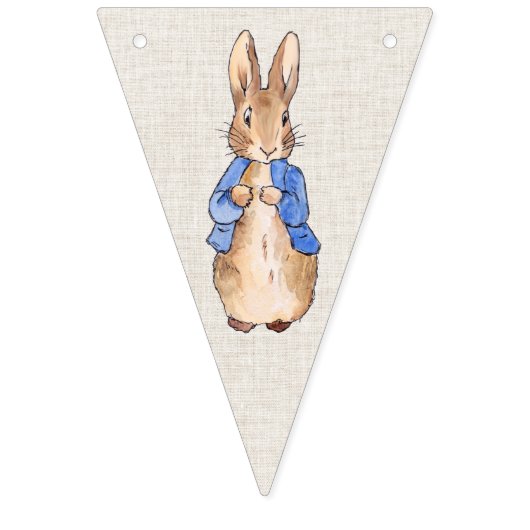 Klassieke konijn vlaggenlijsten vlaggetjes (Eerste vlag)