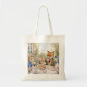 Klassieke Konijn Vos & Eend Dank je Tote Bag (Voorkant)