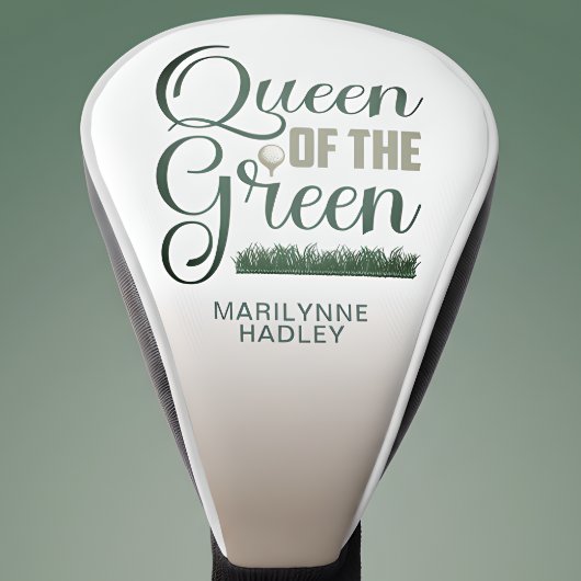 Klassieke Koningin van de Green Golfheadcover