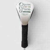 Klassieke Koningin van de Green Golfheadcover (Voorkant)