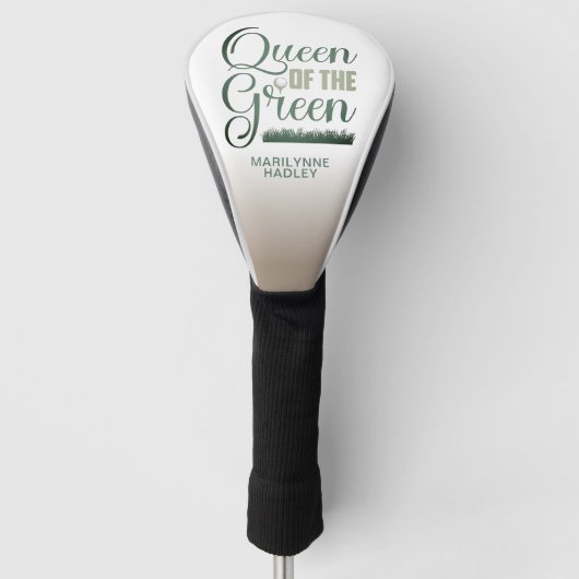 Klassieke koningin van de Groenen Golfheadcover (Voorkant)